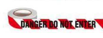 DANGER DO NOT ENTER Red & Whit - TUFDTRWDNE - ARCK Electrical Wholesale Supplies