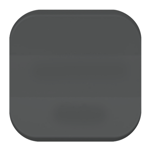 Clipsal Iconic Dolly Toggle 3-Position BLANK Anthracite - 49T-AN - ARCK Electrical Wholesale Supplies