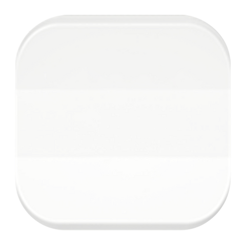 Clipsal Iconic Dolly Toggle 3-Position BLANK White Vivid White - 49T-VW - ARCK Electrical Wholesale Supplies