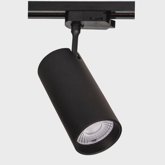 Single Circuit 240v 30w Dimmable Black Track Light 2700k, 3000k, 4000k, 5000k, 5700k - HCP-1023001 - ARCK Electrical Wholesale Supplies