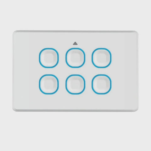 Six Gang Switch - SSW06G-ZB (ZIGBEE)