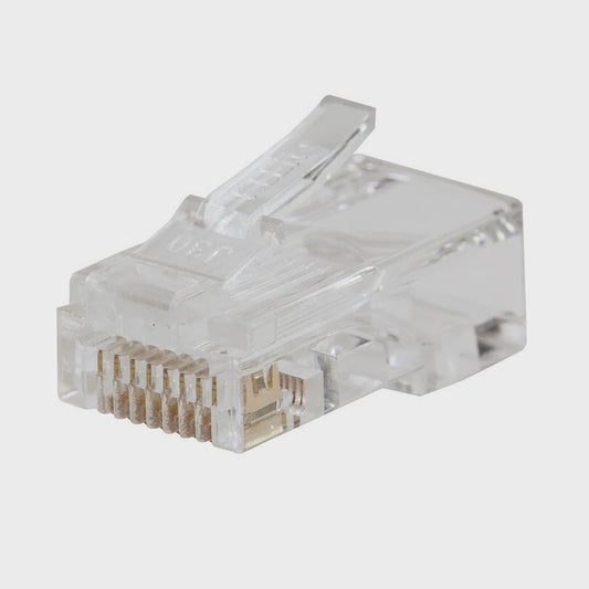 PASS-THRU MODULAR DATA PLUG CAT6 50PK A-VDV826-703 - ARCK Electrical Wholesale Supplies