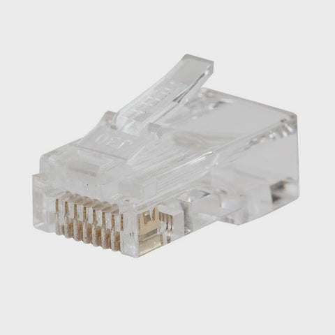 PASS-THRU MODULAR DATA PLUG CAT6 50PK A-VDV826-703 - ARCK Electrical Wholesale Supplies
