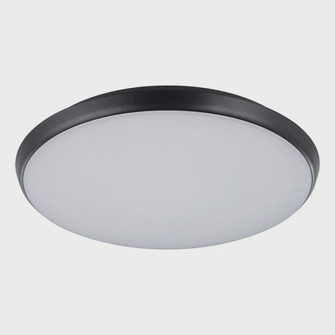 Ollie 2 18W/25W Dimmable LED Oyster Black / Tri-Colour - 206398 - ARCK Electrical Wholesale Supplies