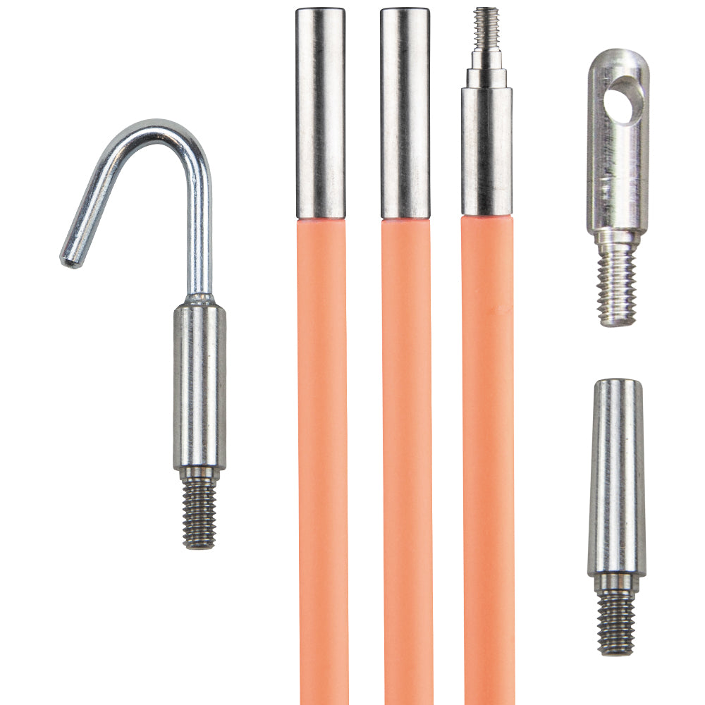 Klein Tools Lo-Flex Glow Rod, 15-Foot- A-50153