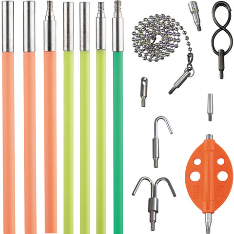 Klein Tools Multi-Flex Glow Rod Set, 35-Foot- A-50354