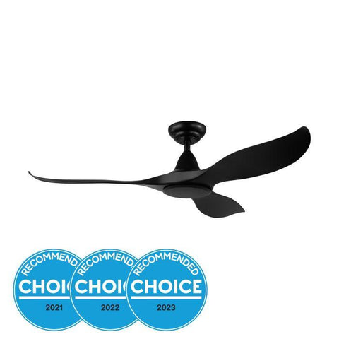 Noosa 52 DC Fan Blk - 203369 - ARCK Electrical Wholesale Supplies