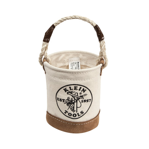 Mini Bucket Leather Bottom