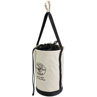 Canvas Bucket With Drawstring Close 22In