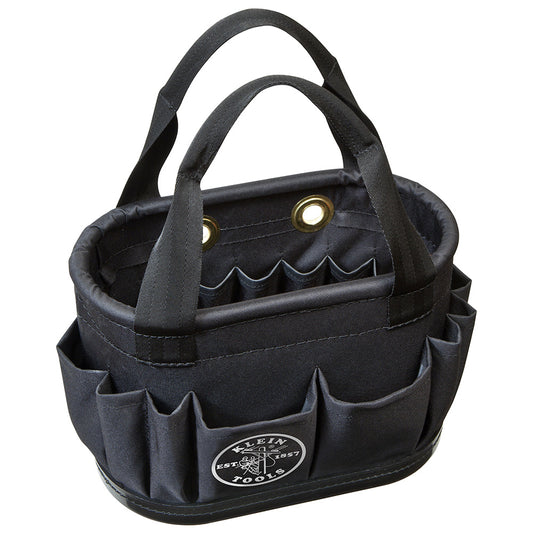 Klein Tools Hard-Body Bucket, 29-Pocket Aerial Bucket, Black- A-5144BHB14OS