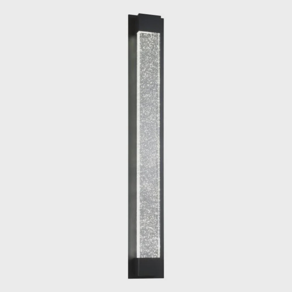 VILLAGRAZIA Exterior Wall 2 Lights H900mm Black Aluminium 3CCT - 205926 - ARCK Electrical Wholesale Supplies