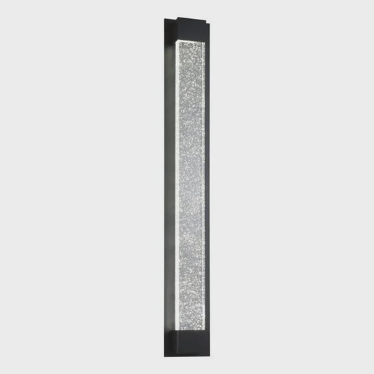 VILLAGRAZIA Exterior Wall 2 Lights H900mm Black Aluminium 3CCT - 205926 - ARCK Electrical Wholesale Supplies