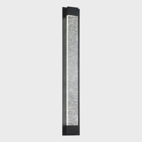 VILLAGRAZIA Exterior Wall 2 Lights H900mm Black Aluminium 3CCT - 205926 - ARCK Electrical Wholesale Supplies