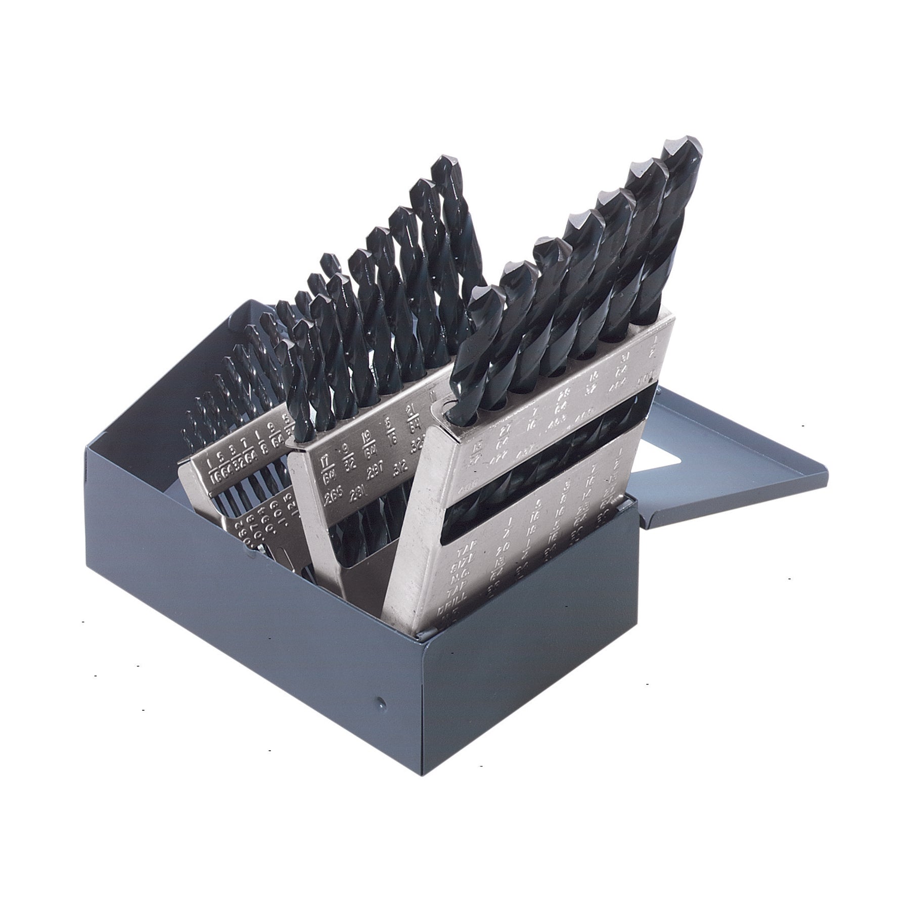 29-Piece Regular-Point Drill-Bit Set