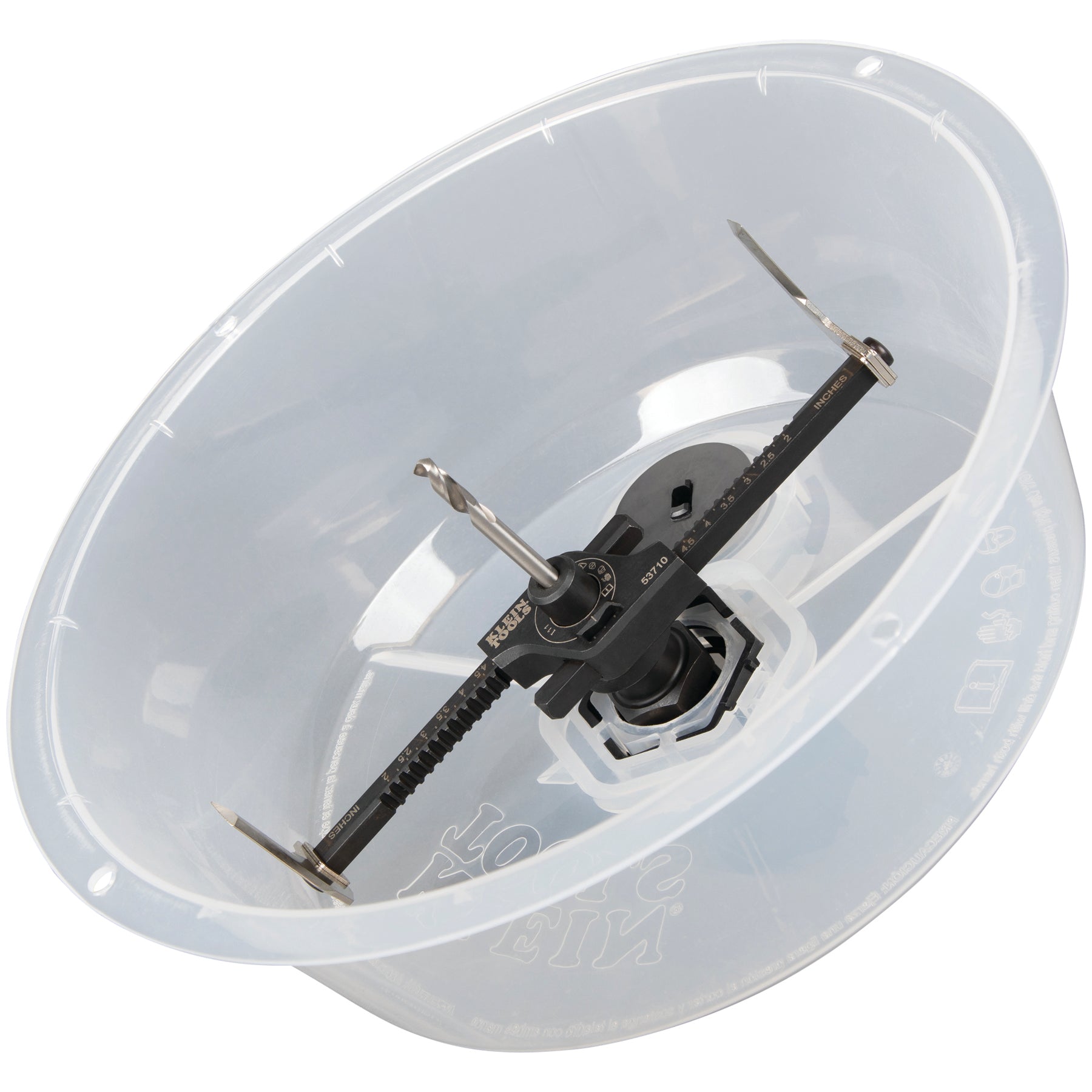 Adjustable Hole Saw W/Auto-Set Arms