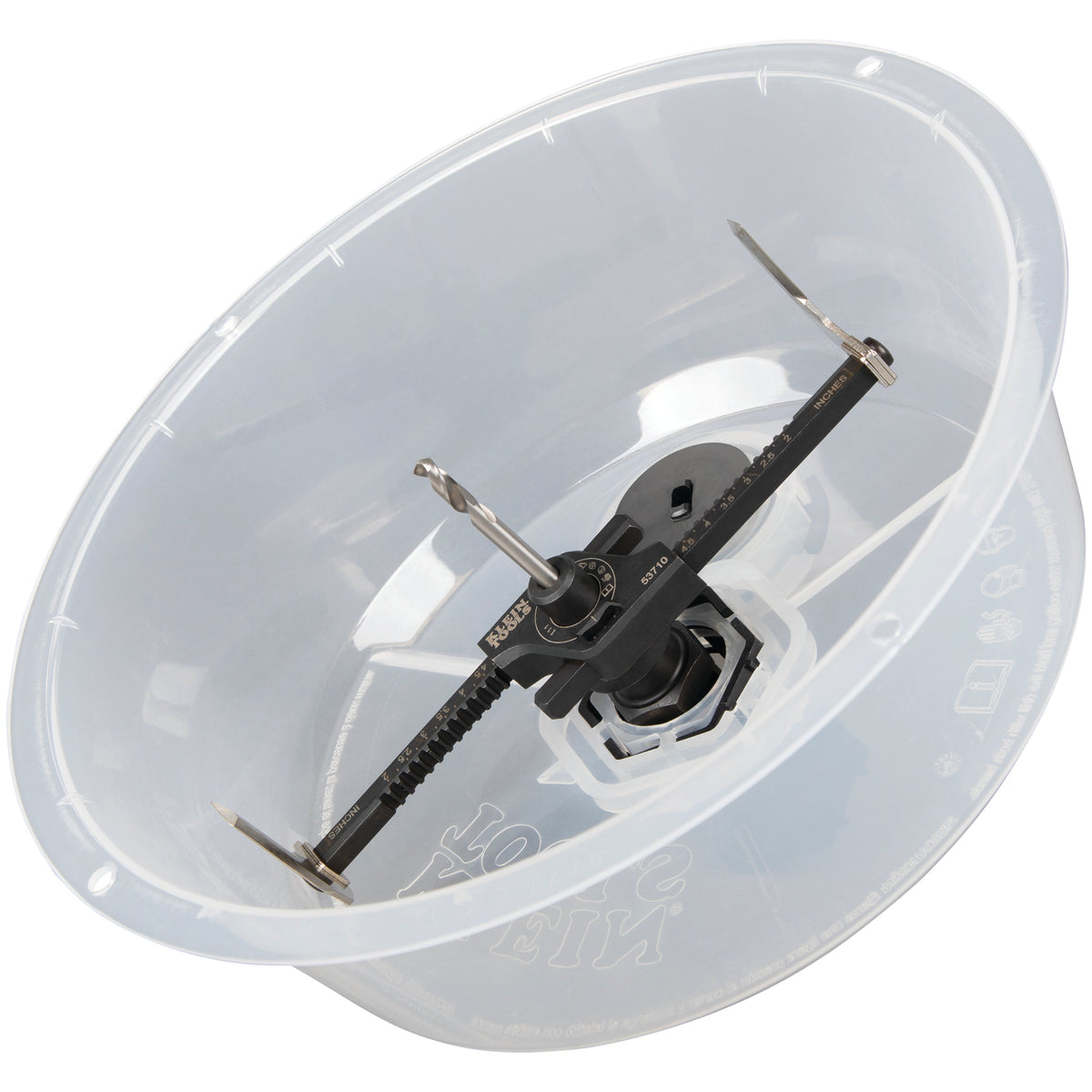 Adjustable Hole Saw W/Auto-Set Arms