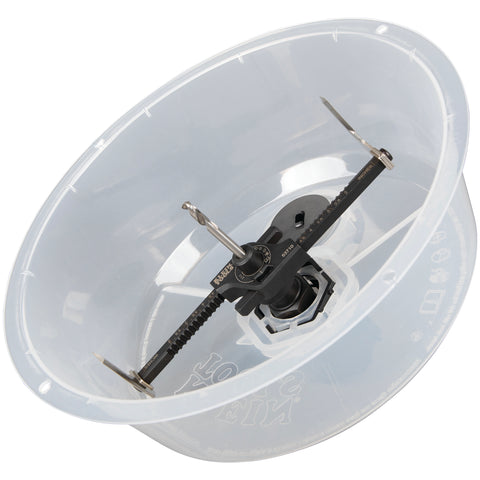 Adjustable Hole Saw W/Auto-Set Arms