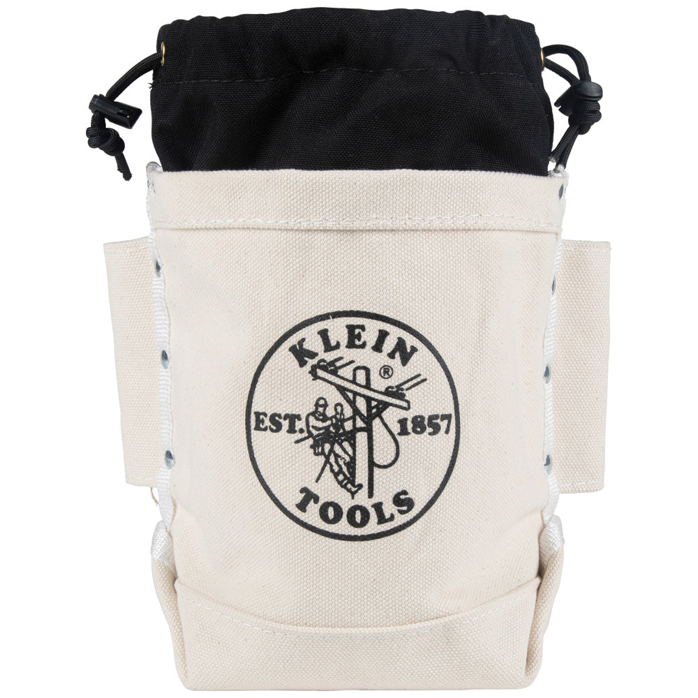 Klein Tools Tool Bag, Extra Tall Top Closing Bolt Bag, 5 x 12 x 9-Inch- A-5416TCP