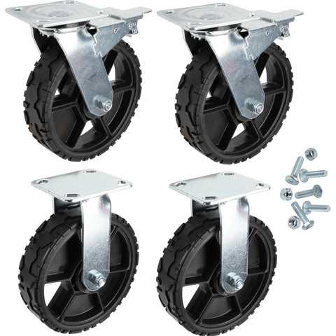 Klein Tools MODbox™ Utility Cart 8'' Wheel, 4-Pack- A-54851MB