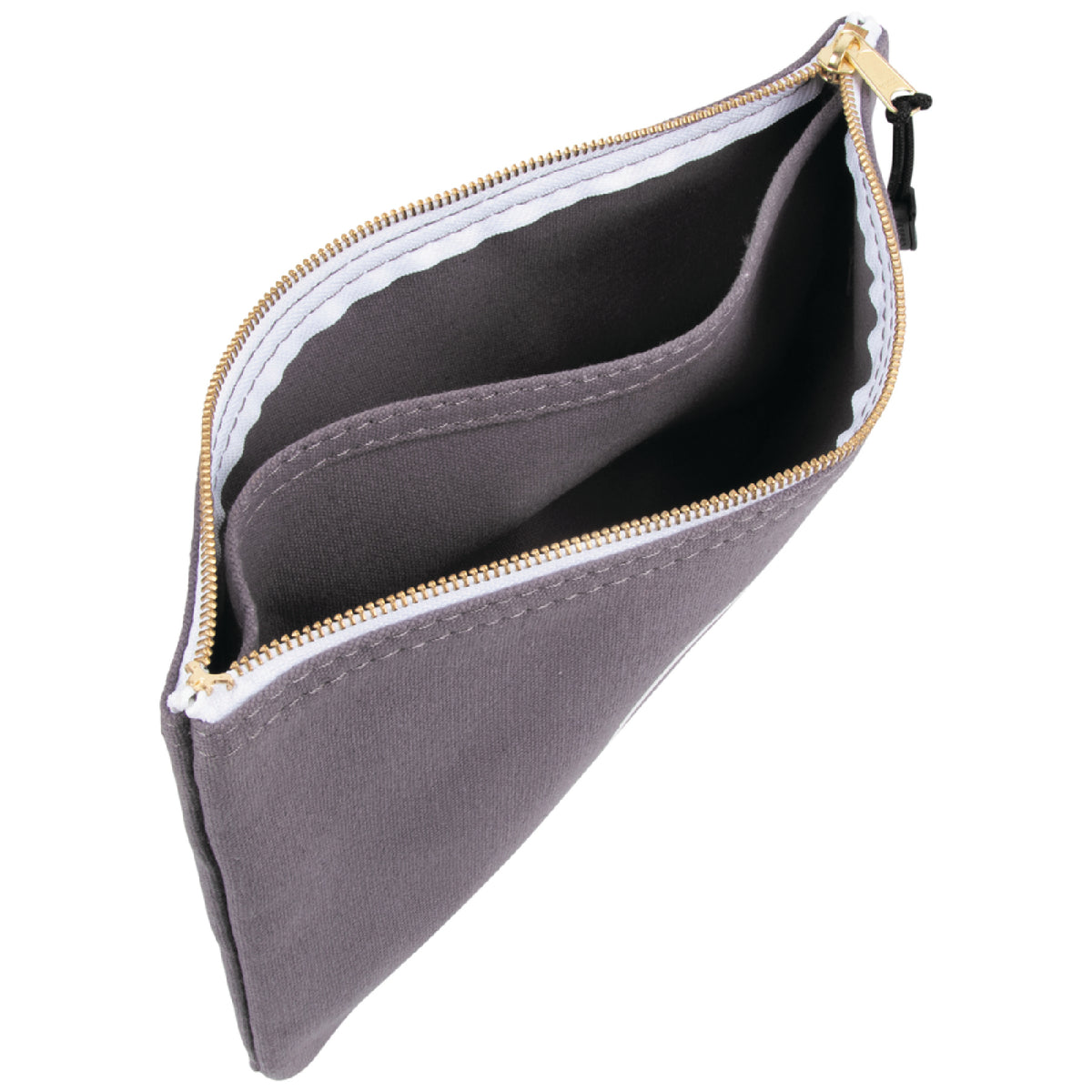CANVAS TOOL POUCH WITH DIVIDER 7INCH