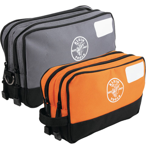 DOUBLE ZIPPER BAG 2PK