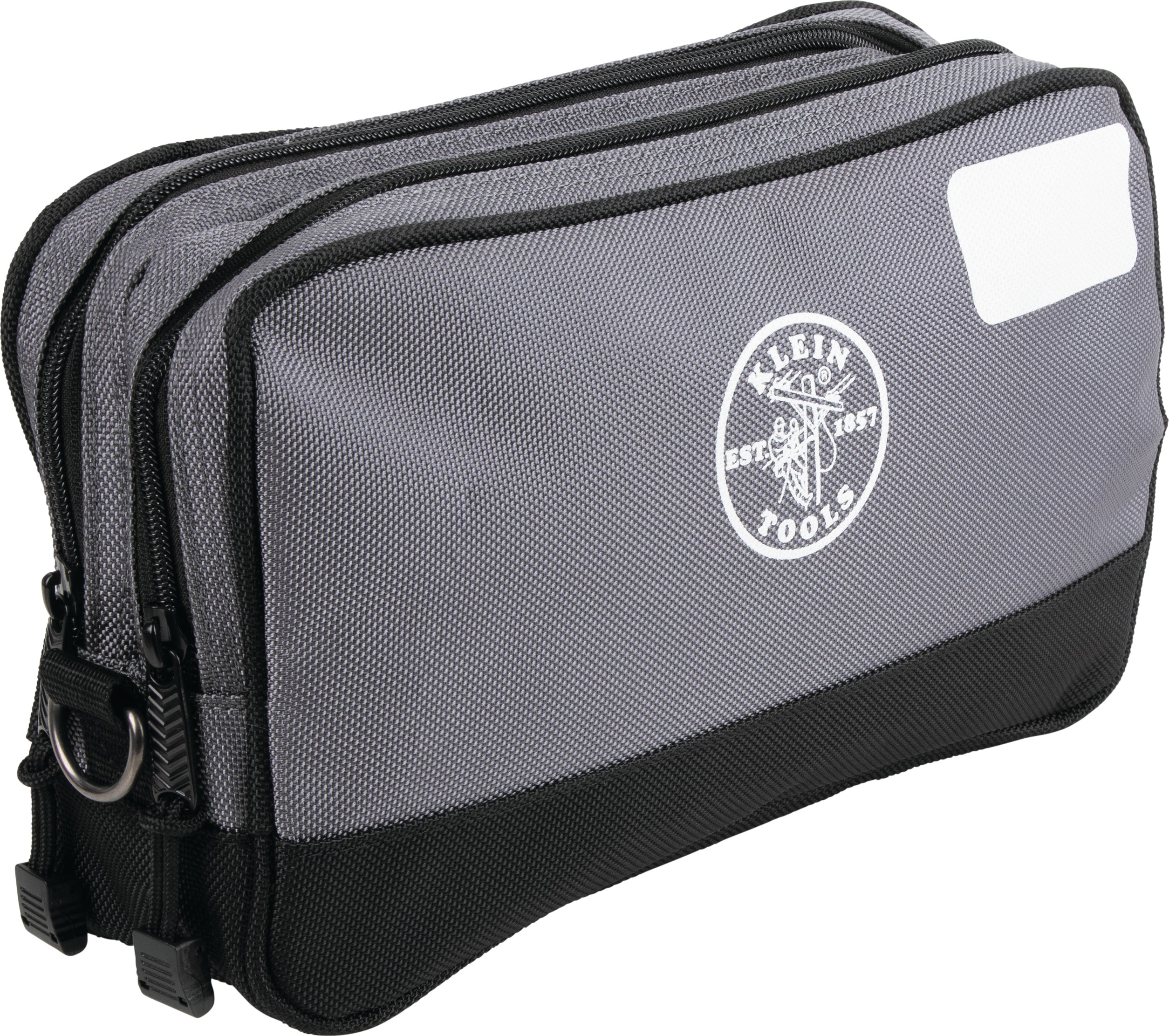 DOUBLE ZIPPER BAG 12X7 INCH