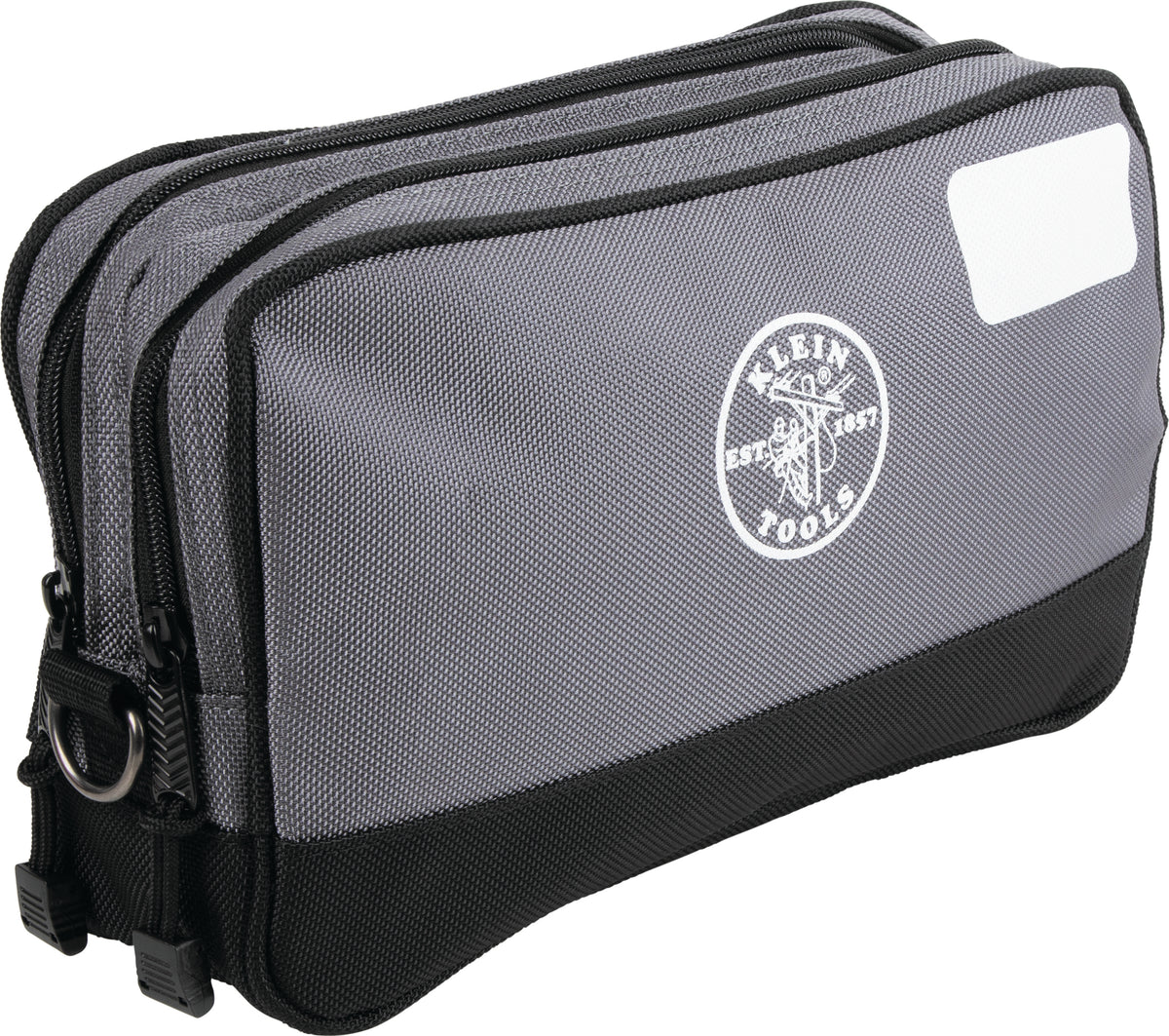 DOUBLE ZIPPER BAG 12X7 INCH