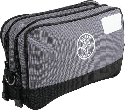 DOUBLE ZIPPER BAG 12X7 INCH