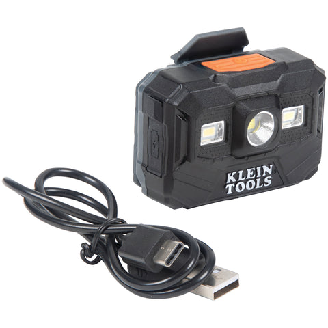 RECHARGEABLE HEADLAMP AND WORK LIGHT, 300 LUMENS