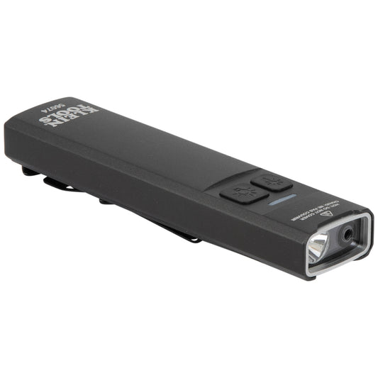 Klein Tools Rechargeable Slim-Profile LED Pocket Flashlight with Laser- A-56074