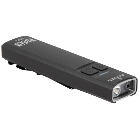 Klein Tools Rechargeable Slim-Profile LED Pocket Flashlight with Laser- A-56074
