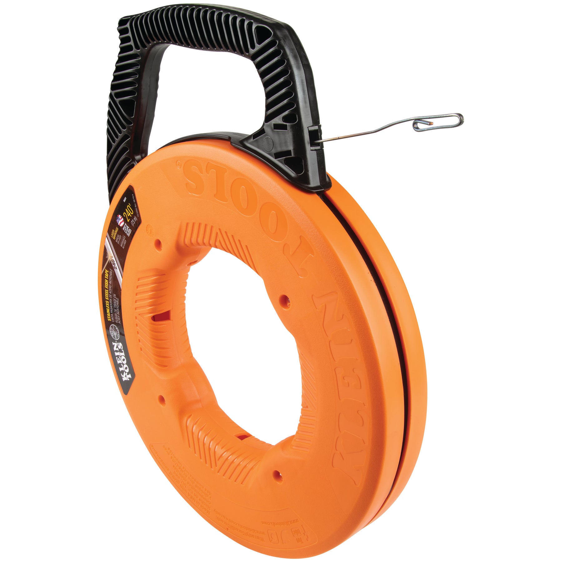 STAINLESS STEEL FISH TAPE 1/8IN X 240FT