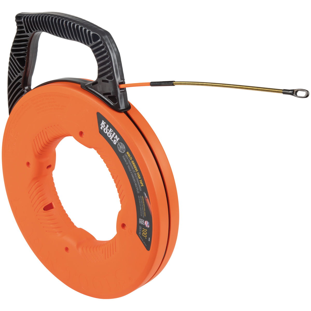 MULTI-GROOVE FIBERGLASS FISH TAPE 100-FOOT W/SPIRAL S