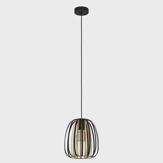 Encinitos Pendant Light BlacK / Gold - 99665N - ARCK Electrical Wholesale Supplies