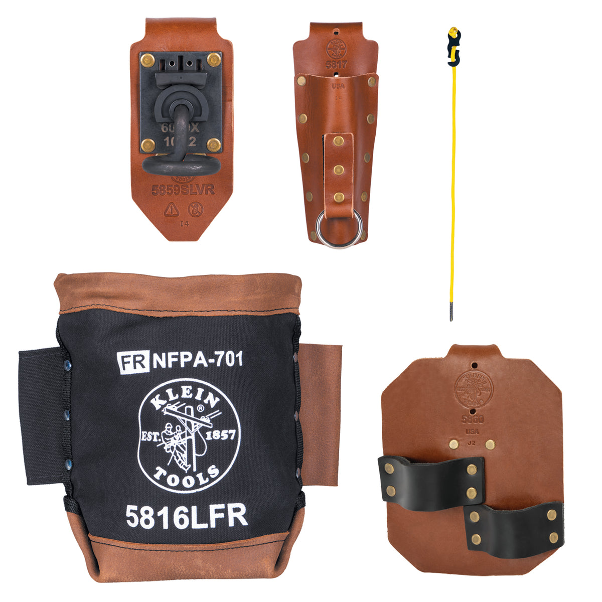 Klein Tools 5800HRN Ironworkers Tool Holder Set