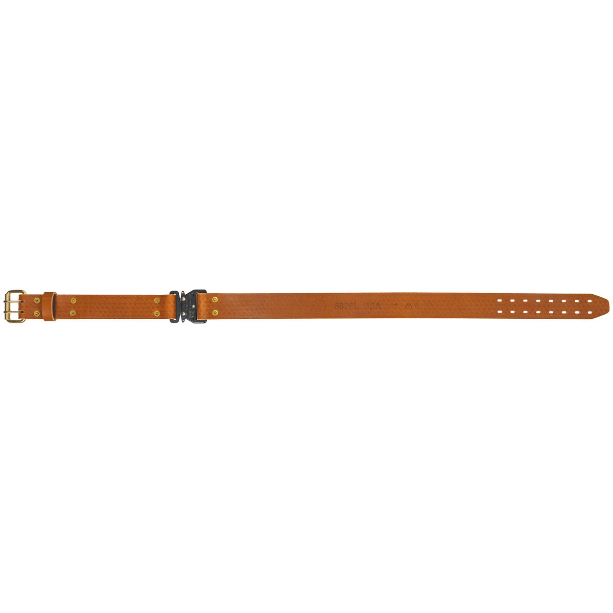 Klein Tools 5826L Quick Relase Leather Belt Lrg