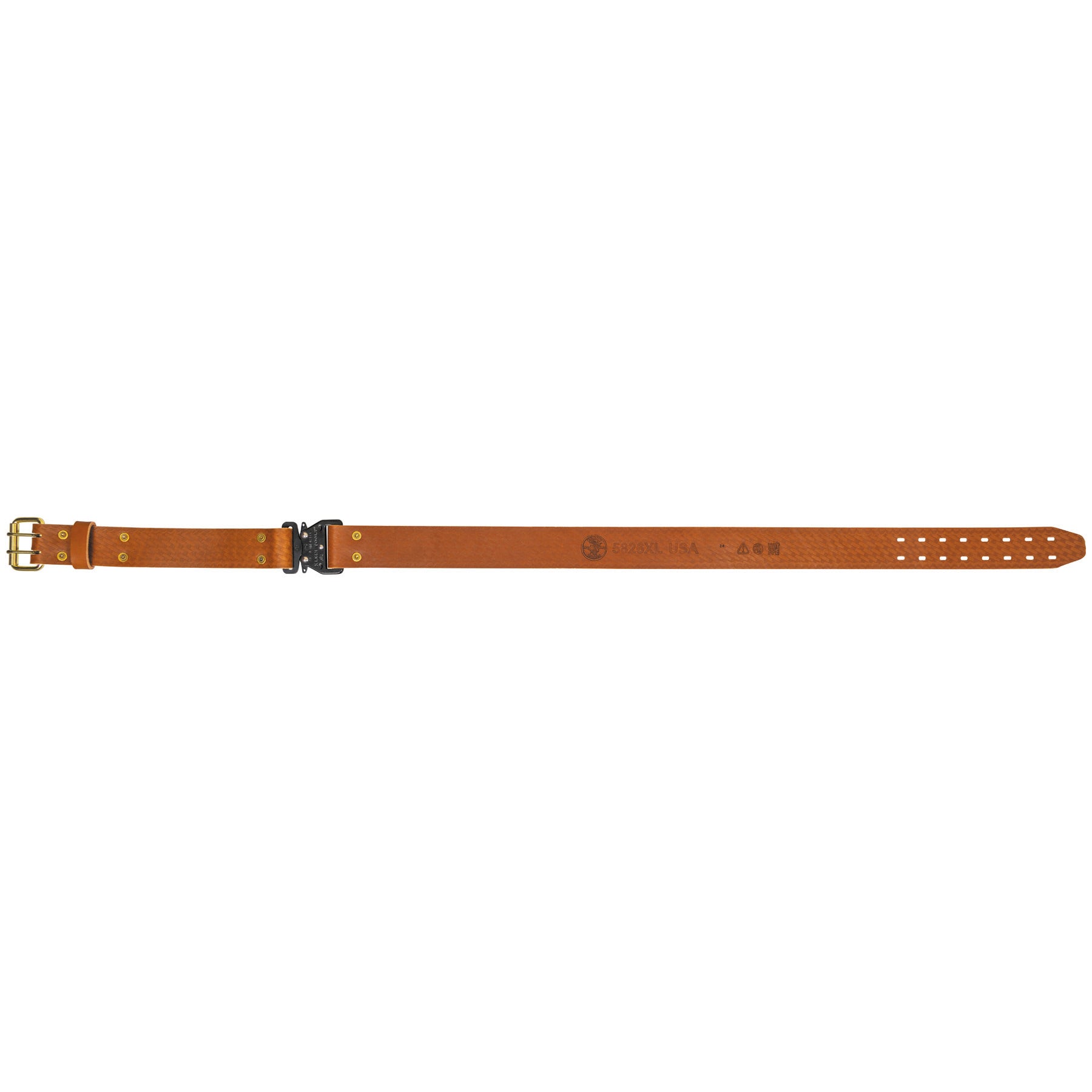 Klein Tools 5826XL Quick Relase Leather Belt Xl