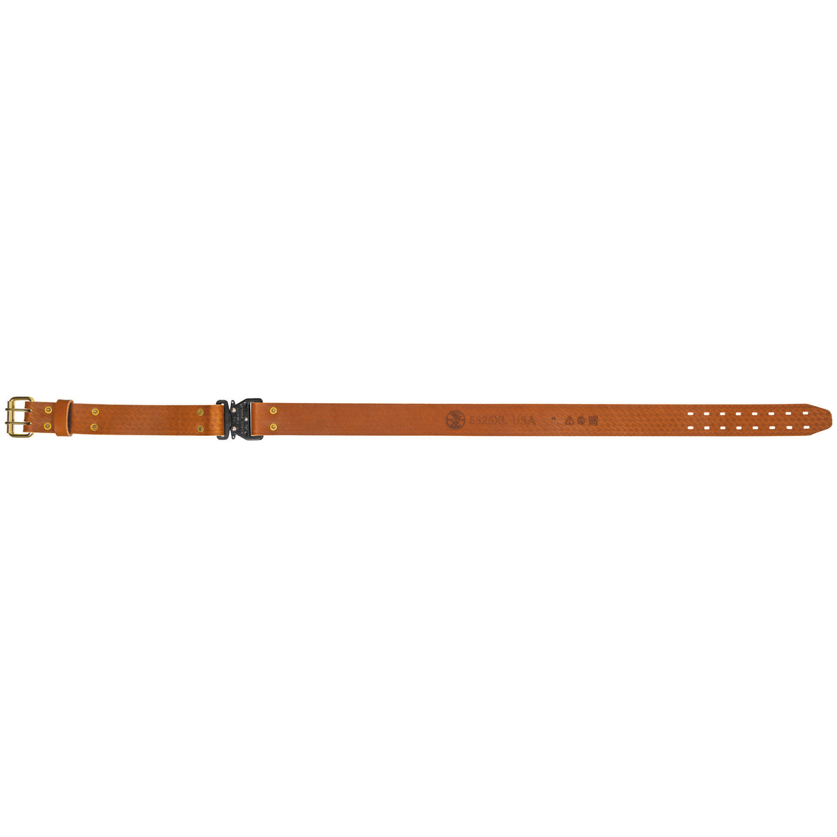Klein Tools 5826XL Quick Relase Leather Belt Xl