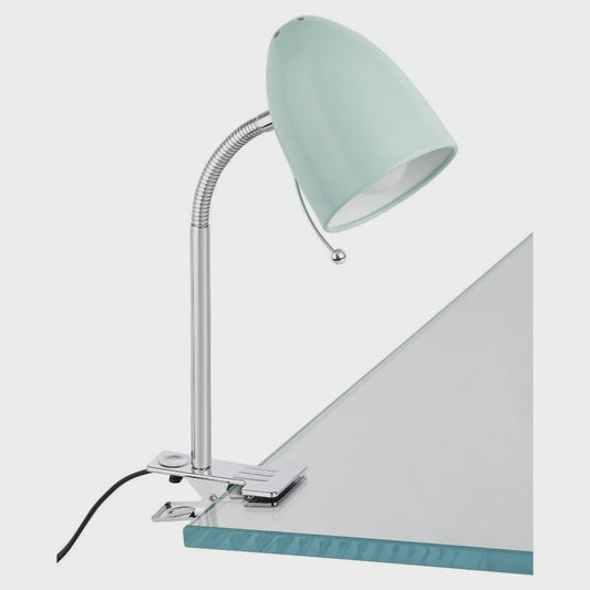 Lara 1 Light Clamp Lamp Mint - 205262N - ARCK Electrical Wholesale Supplies