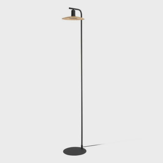MAYAZES Floor Lamp Light Black Steel - 39914N - ARCK Electrical Wholesale Supplies