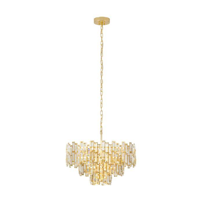 CALMEILLES Crystal Pendant Silver - 39626
