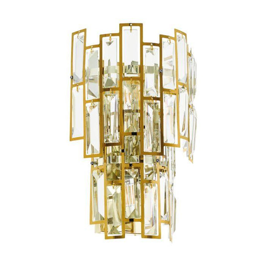 Calmeilles E14 Gold Silver Wall Light - 39615