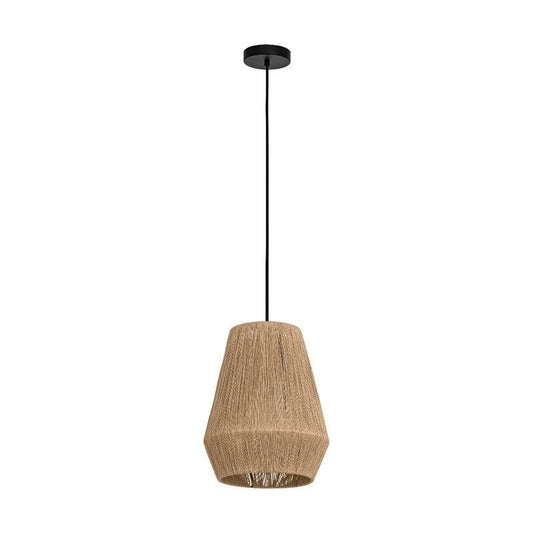 ALDERNEY Pendant Light White Textile Thread - 206048 - ARCK Electrical Wholesale Supplies