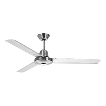 Clipsal Airflow Ceiling Fan 3 Blade 1200mm Stainless Steel - P3HS1200SS-SS - ARCK Electrical Wholesale Supplies