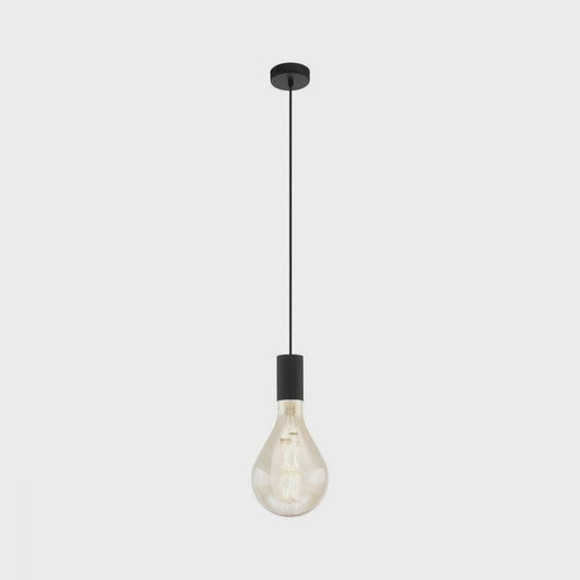 Tavistock 1 Light Pendant Black 100mm - 49074N - ARCK Electrical Wholesale Supplies