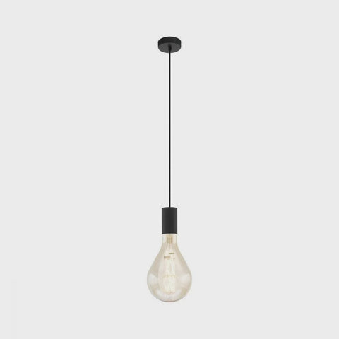 Tavistock 1 Light Pendant Black 100mm - 49074N - ARCK Electrical Wholesale Supplies