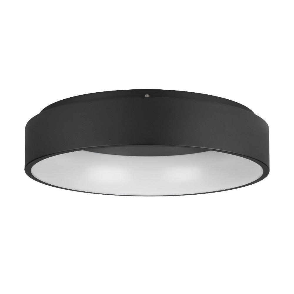 MARGHERA 2 Surface Mounted Downlight 32W Black Steel 3000K -  390051