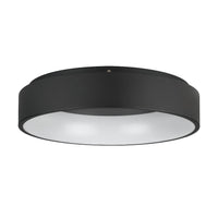 MARGHERA 2 Surface Mounted Downlight 32W Black Steel 3000K -  390051