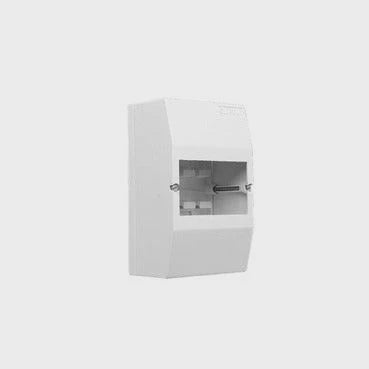 Clipsal Max 4 Consumer Switchboards Switchboard Enclosure Series 4CC, 4 Module, Surface Mount - 4CC4-WE - ARCK Electrical Wholesale Supplies