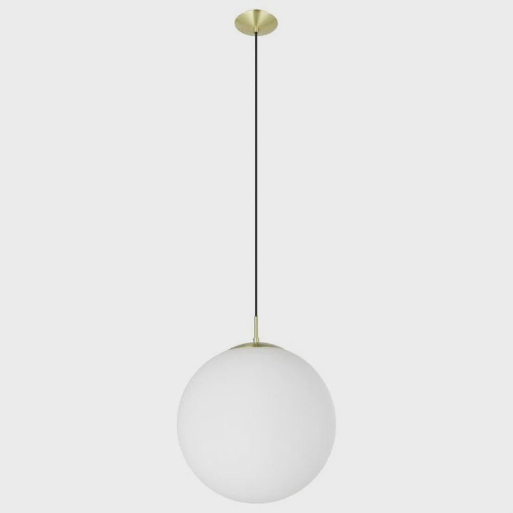 Rondo 1 Light Pendant Brass-matt Steel- 205244 - ARCK Electrical Wholesale Supplies